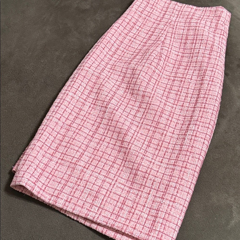 Gorgeous GUESS Women's Pink Mini Emma Tweed Skirt Brand New From Macys - Picture 13 of 17